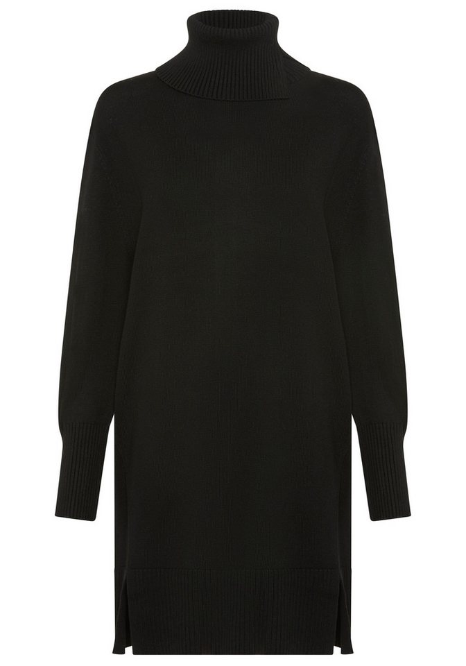 BOSS ORANGE Strickkleid Feringatessa Premium Damenmode Relaxed Fit, mit Schlitzdetails, Turtle Neck von BOSS ORANGE