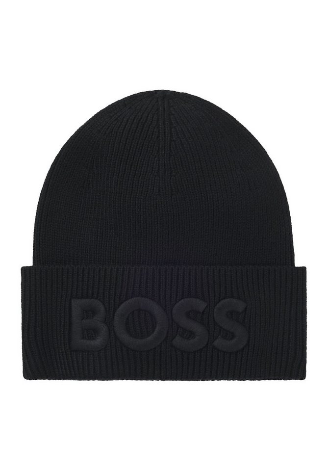 BOSS ORANGE Strickmütze Afox mit Logo-Stickerei (keine Angabe, 1-St) von BOSS ORANGE
