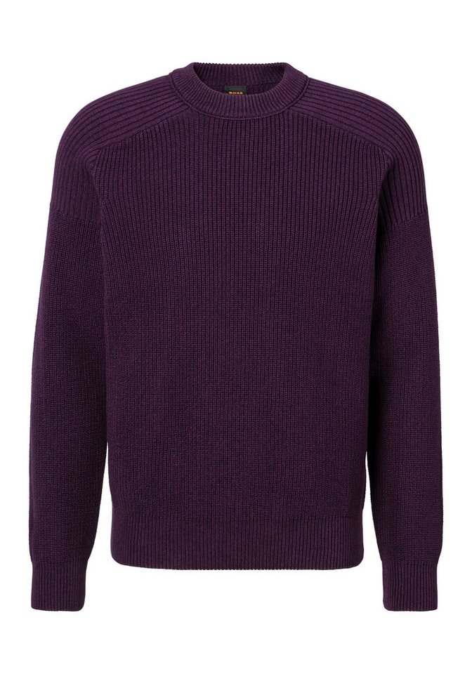 BOSS ORANGE Strickpullover Alamaka mit Rundhalsausschnitt von BOSS ORANGE