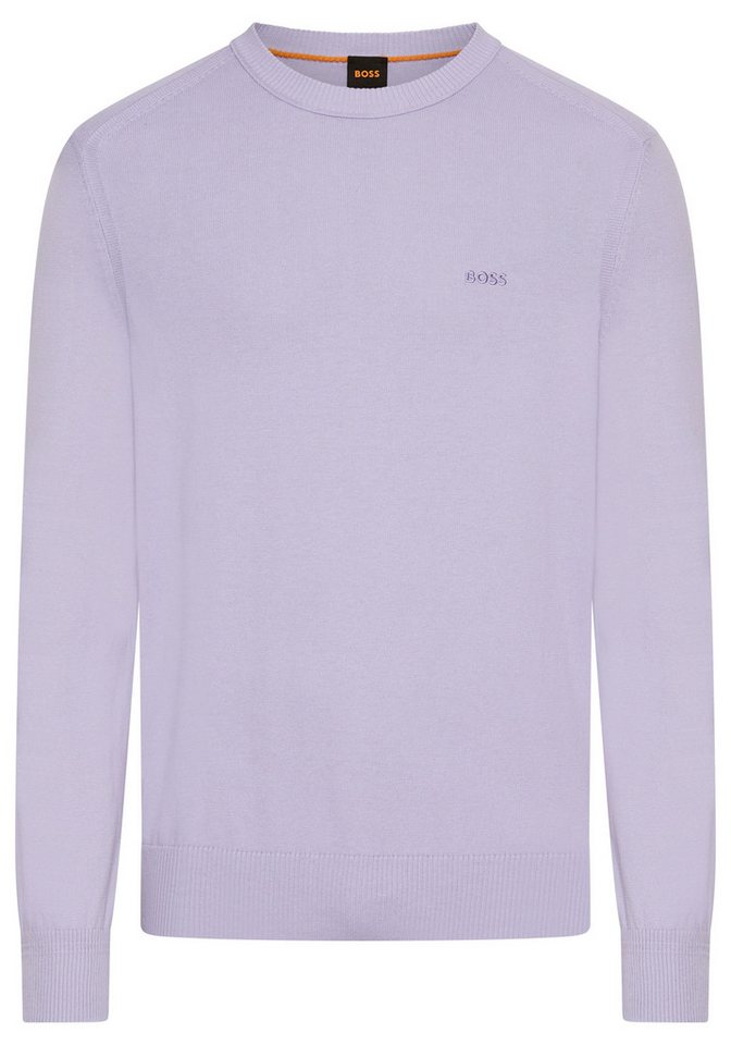 BOSS ORANGE Strickpullover Asac mit Logostickerei auf der Brust BOSS ORANGE Strickpullover Asac mit Logostickerei auf der Brust von BOSS ORANGE