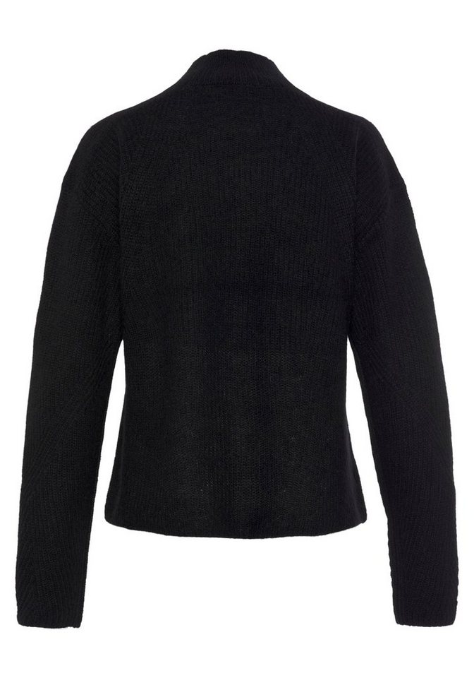 BOSS ORANGE Strickpullover C_Fagda mit geripptem Stehkragen von BOSS ORANGE