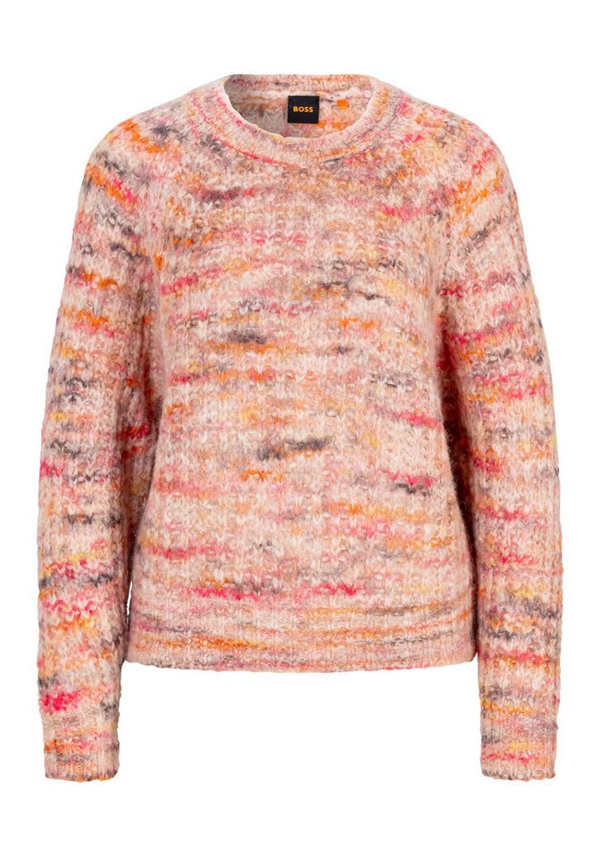 BOSS ORANGE Strickpullover Fiambella Premium Damenmode mit Rundhalsausschnitt von BOSS ORANGE