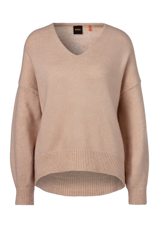 BOSS ORANGE Strickpullover C_Fondy mit oversized Ärmeln von BOSS ORANGE