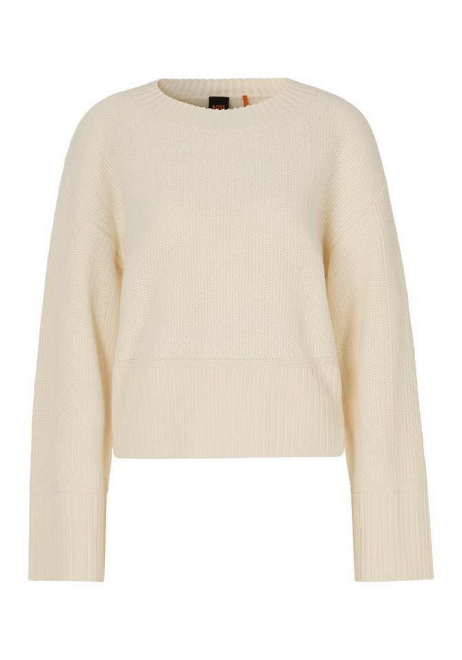 BOSS ORANGE Strickpullover C_Foussin in modischer Strukturoptik von BOSS ORANGE