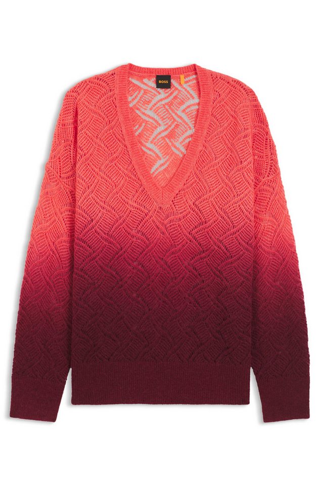 BOSS ORANGE Strickpullover Relaxed-Fit Sweatshirt Frigioni - Relaxed Fit von BOSS ORANGE