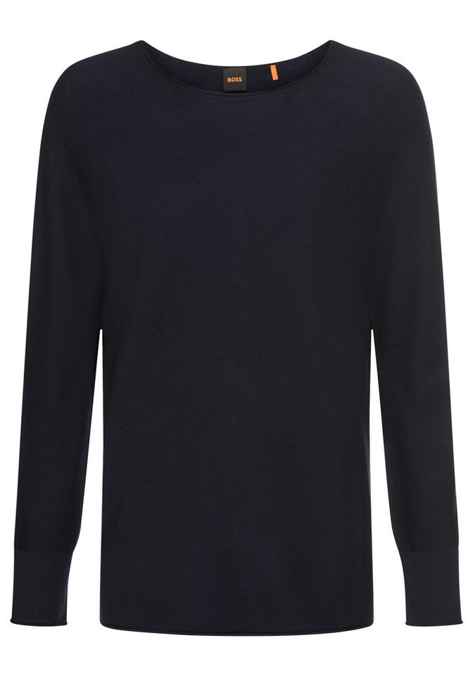 BOSS ORANGE Strickpullover Falandrana Premium Damenmode im Materialmix mit Kaschmir-Anteil von BOSS ORANGE