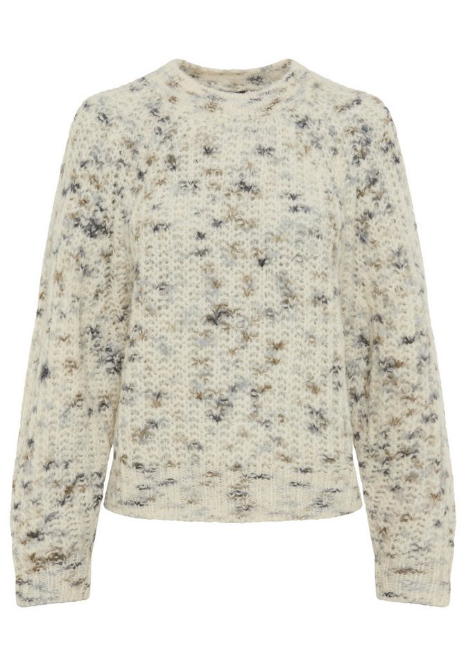 BOSS ORANGE Strickpullover Fiambella Premium Damenmode Rundhalsausschnitt, mit Alpaka-Wolle von BOSS ORANGE