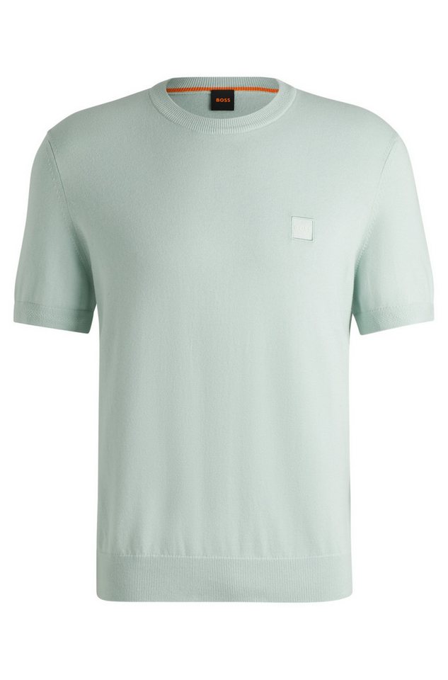 BOSS ORANGE T-Shirt Gestricktes Regular-Fit T-Shirt von BOSS ORANGE