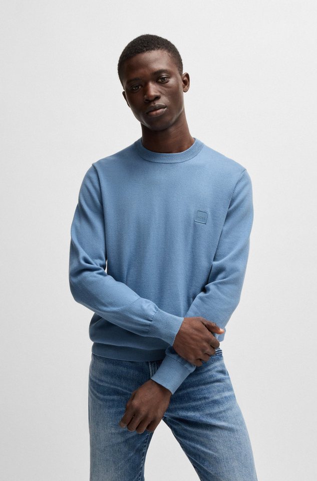 BOSS ORANGE Strickpullover Kanovano_S 1026 mit Rundhalsausschnitt BOSS ORANGE Strickpullover Kanovano_S 1026 mit Rundhalsausschnitt von BOSS ORANGE