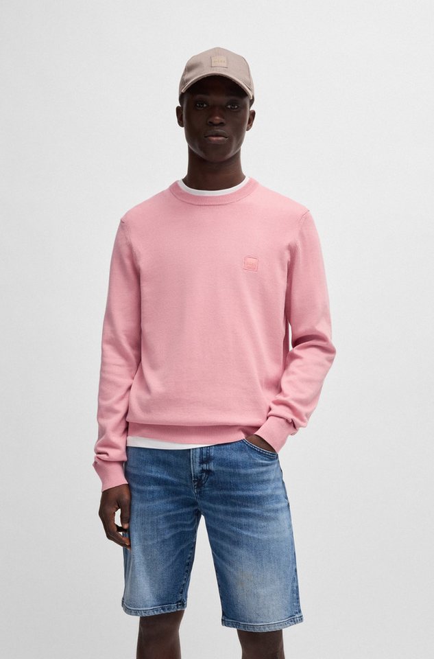 BOSS ORANGE Strickpullover Kanovano mit Rundhalsausschnitt von BOSS ORANGE