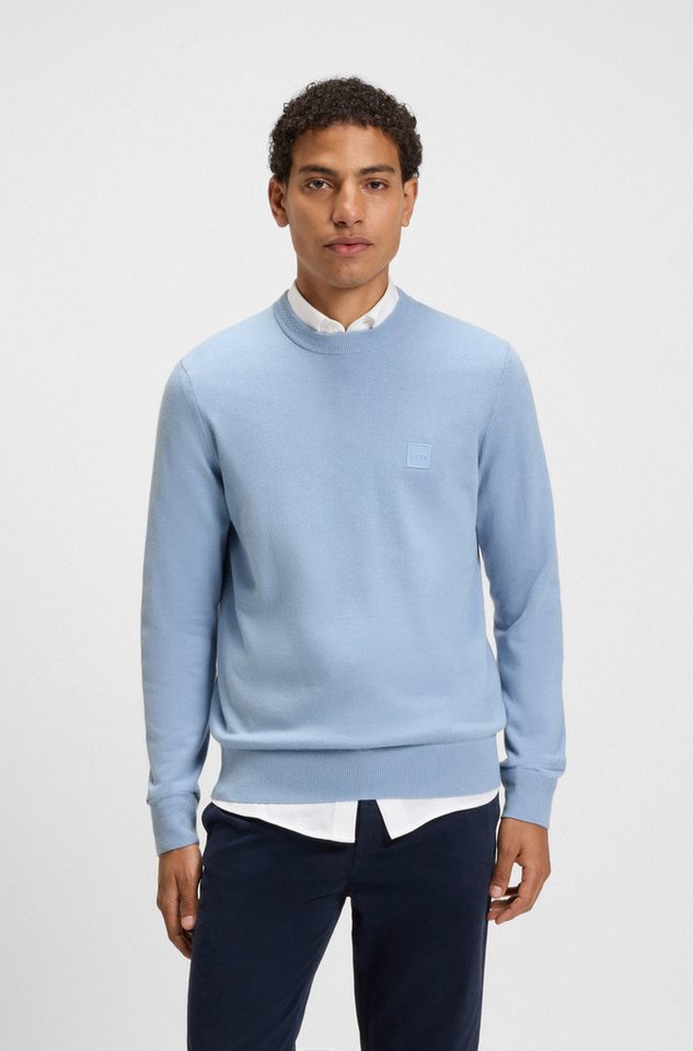 BOSS ORANGE Strickpullover Kanovano mit Rundhalsausschnitt von BOSS ORANGE