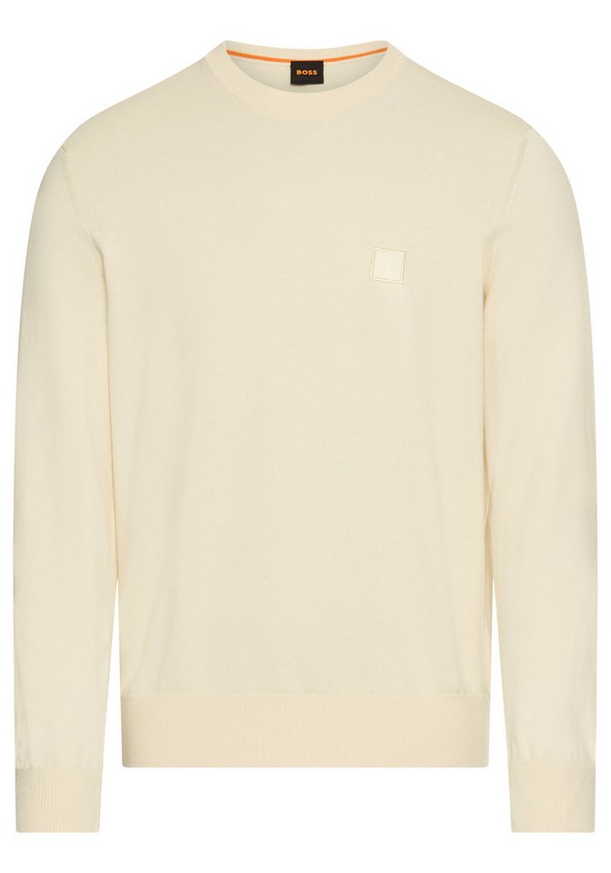 BOSS ORANGE Strickpullover Kanovano mit Rundhalsausschnitt von BOSS ORANGE
