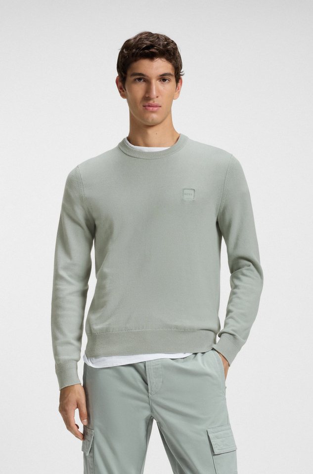 BOSS ORANGE Strickpullover Kanovano mit Rundhalsausschnitt von BOSS ORANGE