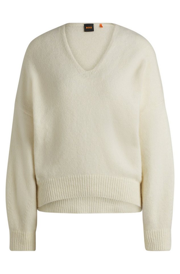 BOSS ORANGE Strickpullover Relaxed-Fit Pullover - Relaxed Fit BOSS ORANGE Strickpullover Relaxed-Fit Pullover - Relaxed Fit von BOSS ORANGE