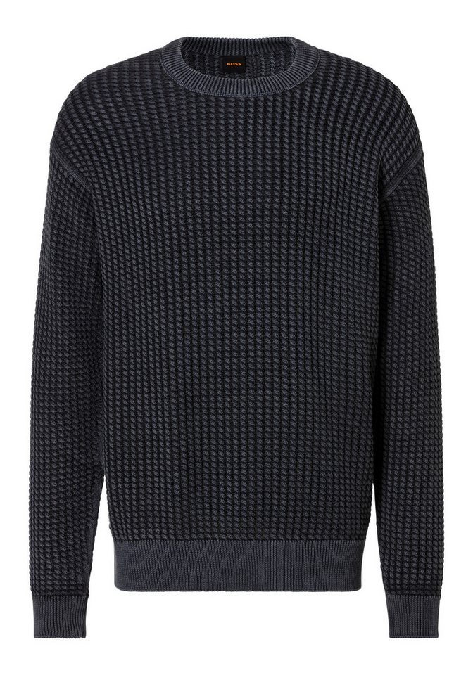 BOSS ORANGE Strickpullover Agolan 10267324 mit Markenlabel von BOSS von BOSS ORANGE