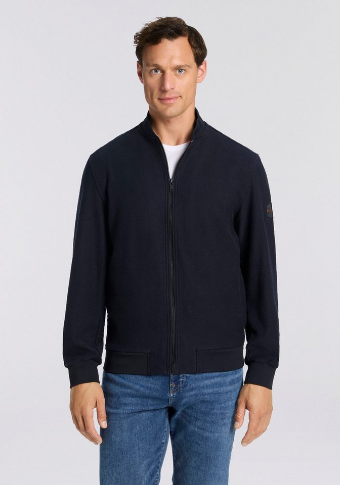 BOSS ORANGE Sweatjacke Lisimba oversize fit, Strickbündchen von BOSS ORANGE