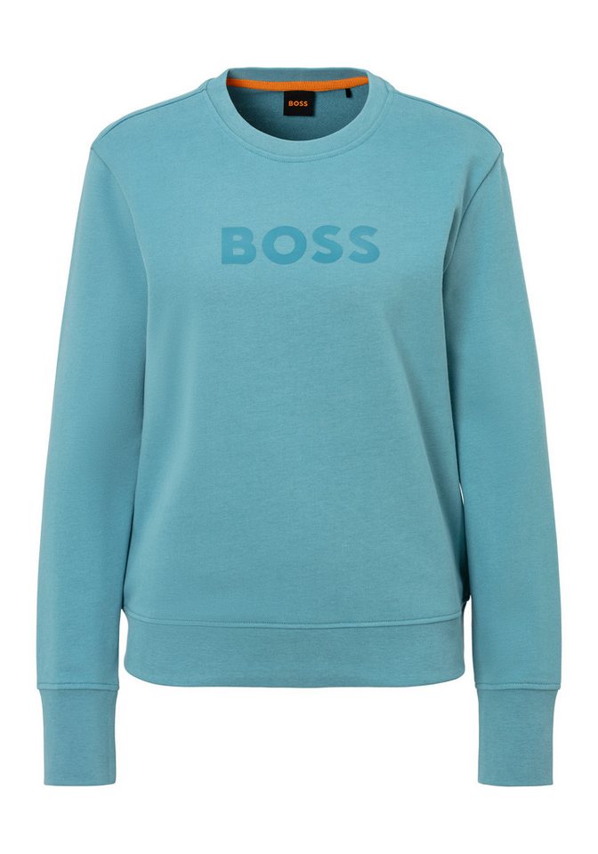 BOSS ORANGE Sweatshirt Elaboss Premium Damenmode mit Rundhalsausschnitt von BOSS ORANGE