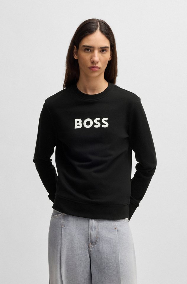 BOSS ORANGE Sweatshirt Elaboss Premium Damenmode mit Rundhalsausschnitt von BOSS ORANGE