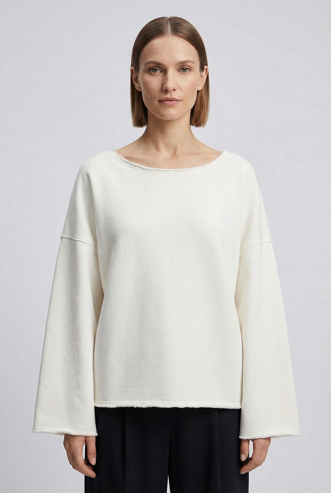 BOSS ORANGE Sweatshirt Enely Premium Damenmode Loose Fit, Baumwoll-Mix von BOSS ORANGE