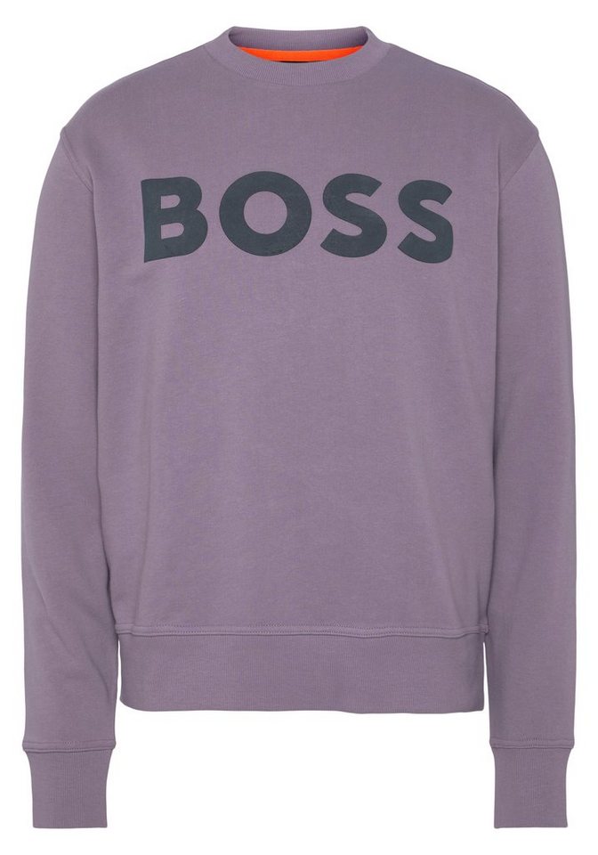 BOSS ORANGE Sweatshirt WeBasicCrew mit Print von BOSS ORANGE