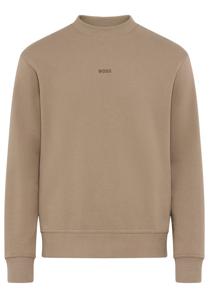 BOSS ORANGE Sweatshirt WeSmallcrew mit Logo auf der Brust von BOSS ORANGE