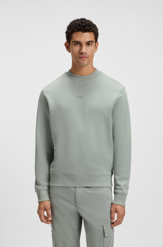 BOSS ORANGE Sweatshirt WeSmallcrew mit Logo auf der Brust von BOSS ORANGE
