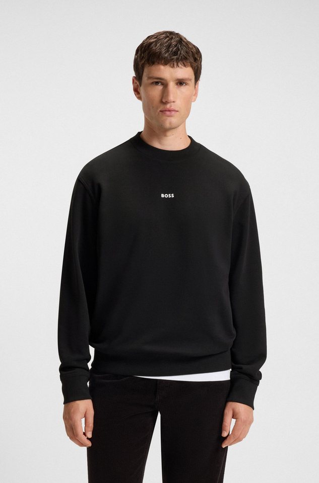 BOSS ORANGE Sweatshirt WeSmallcrew mit Logo auf der Brust von BOSS ORANGE