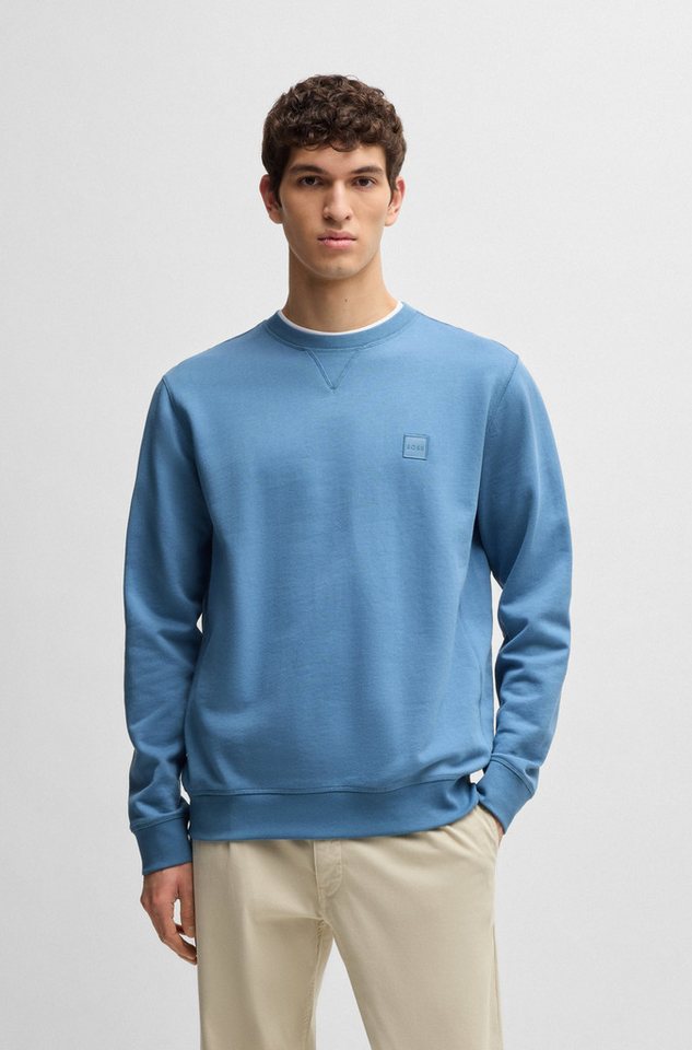 BOSS ORANGE Sweatshirt Westart mit BOSS Logopatch von BOSS ORANGE
