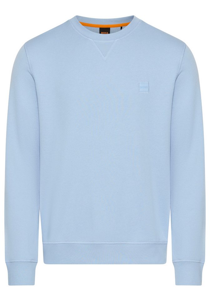 BOSS ORANGE Sweatshirt Westart mit BOSS Logopatch BOSS ORANGE Sweatshirt Westart mit BOSS Logopatch von BOSS ORANGE