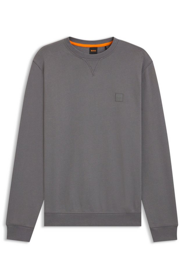 BOSS ORANGE Sweatshirt Westart mit BOSS Logopatch BOSS ORANGE Sweatshirt Westart mit BOSS Logopatch von BOSS ORANGE