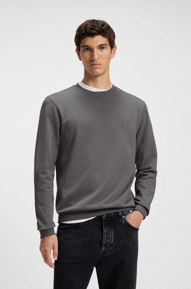 BOSS ORANGE Sweatshirt Westart mit BOSS Logopatch von BOSS ORANGE