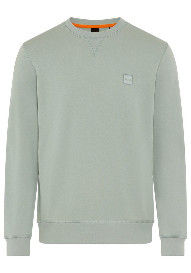 BOSS ORANGE Sweatshirt Westart mit BOSS Logopatch von BOSS ORANGE