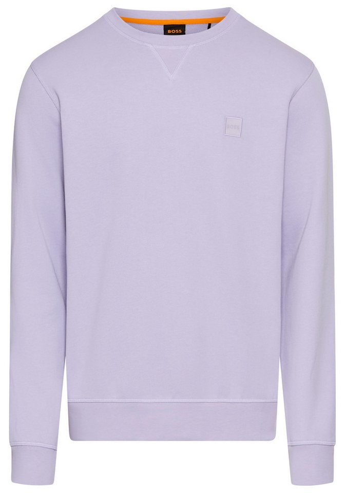 BOSS ORANGE Sweatshirt Westart mit BOSS Logopatch von BOSS ORANGE