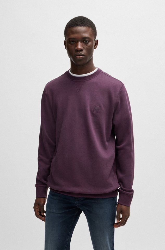BOSS ORANGE Sweatshirt Westart mit BOSS Logopatch von BOSS ORANGE