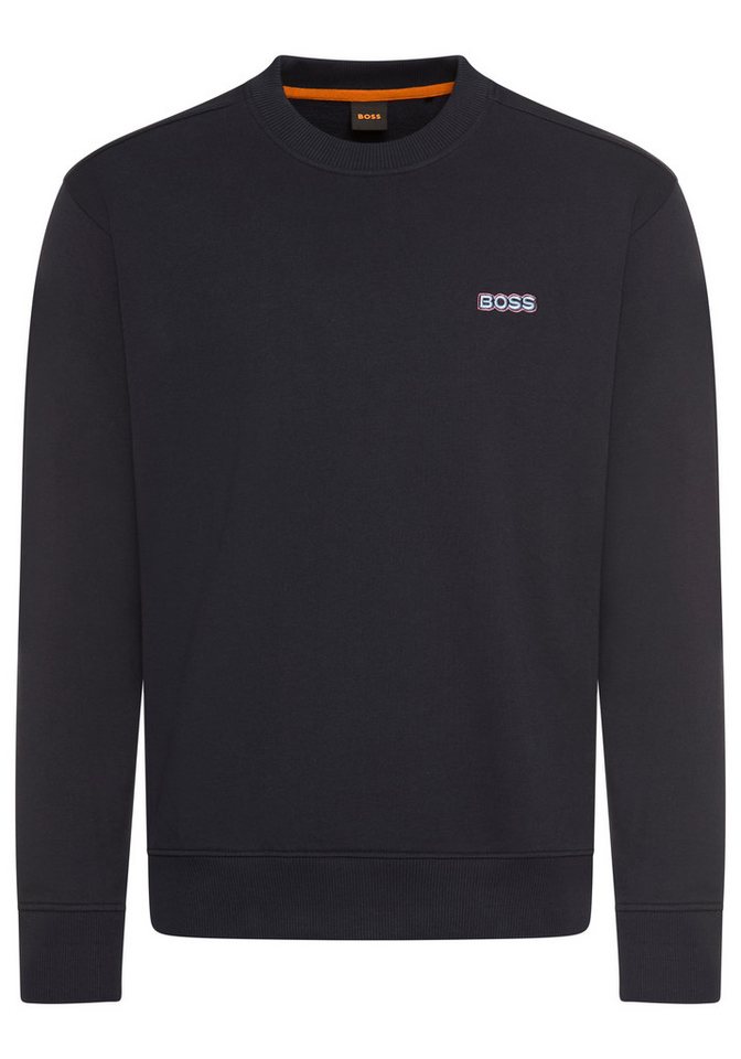 BOSS ORANGE Sweatshirt mit Label von BOSS ORANGE
