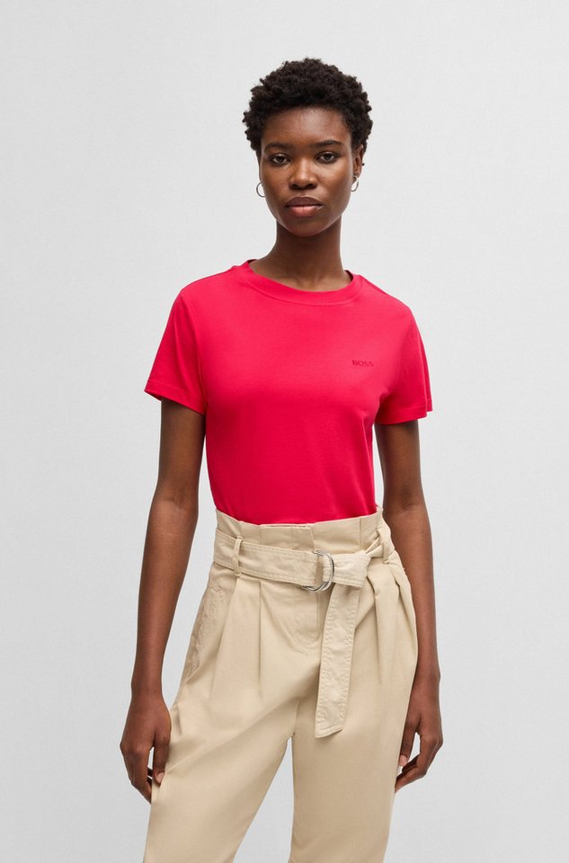 BOSS ORANGE T-Shirt Esogo Premium Damenmode mit Logo von BOSS ORANGE