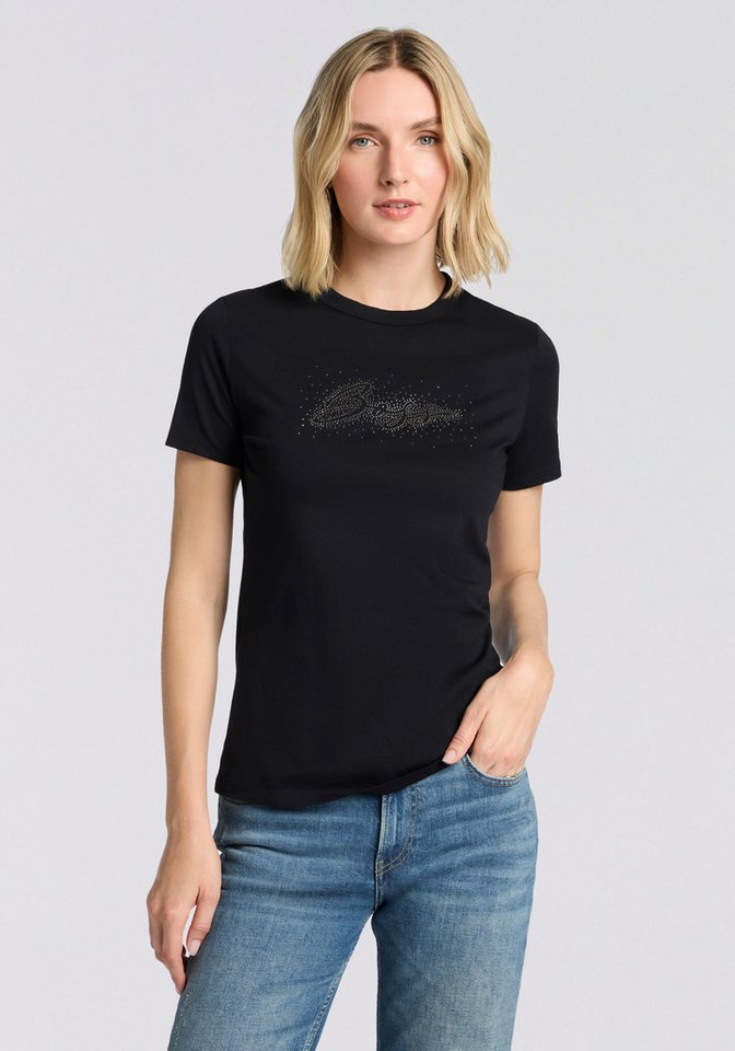 BOSS ORANGE T-Shirt Elogo Print19 Premium Damenmode mit Rundhals von BOSS ORANGE