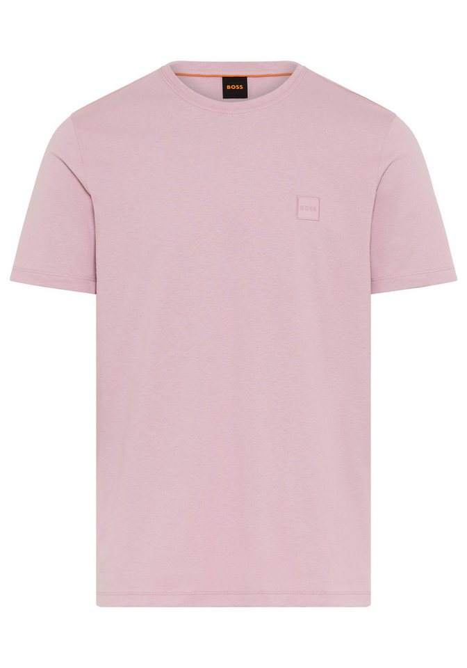 BOSS ORANGE T-Shirt Tales mit BOSS Stickerei auf der Brust von BOSS ORANGE