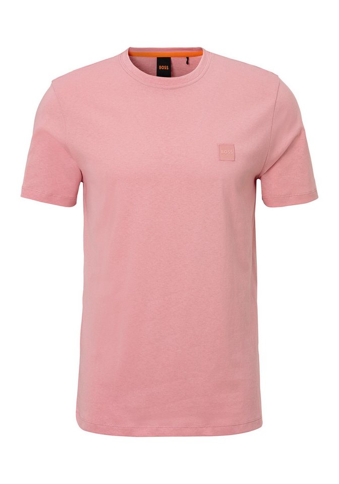 BOSS ORANGE T-Shirt Tales mit BOSS Stickerei auf der Brust von BOSS ORANGE