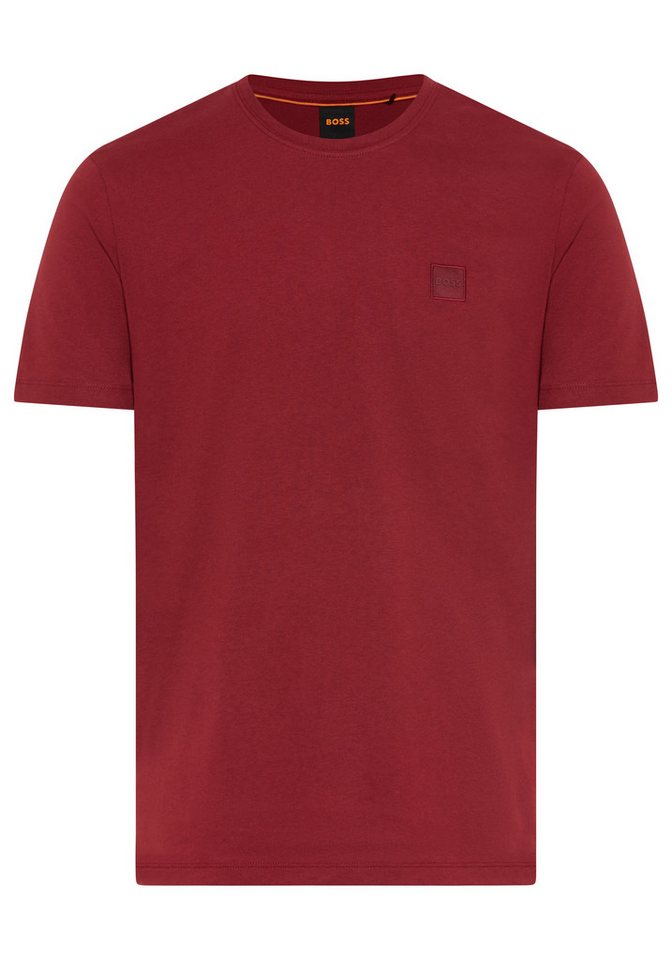 BOSS ORANGE T-Shirt Tales mit BOSS Stickerei auf der Brust von BOSS ORANGE