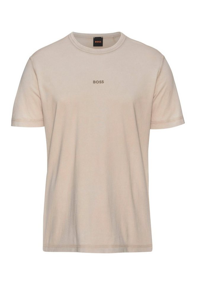 BOSS ORANGE T-Shirt Tokks mit BOSS ORANGE Markenlabel von BOSS ORANGE