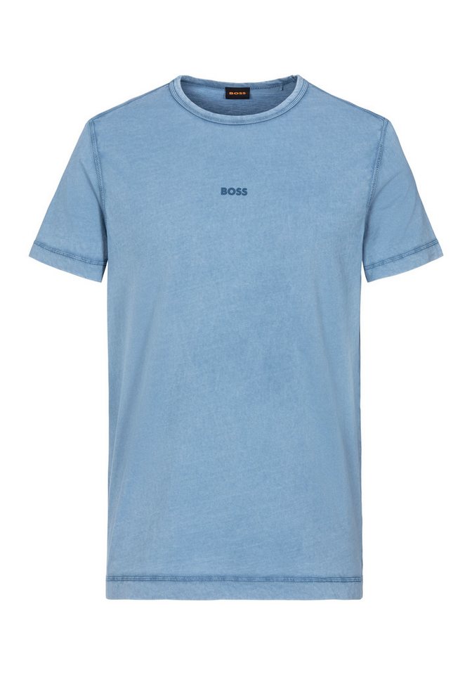 BOSS ORANGE T-Shirt Tokks mit BOSS ORANGE Markenlabel von BOSS ORANGE