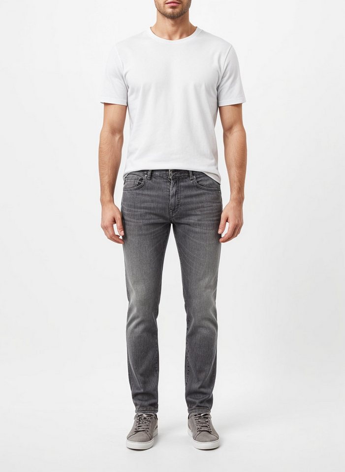 BOSS ORANGE Tapered-fit-Jeans ONYX in 5-Pocket-Form, komfortabler Stretch-Denim von BOSS ORANGE