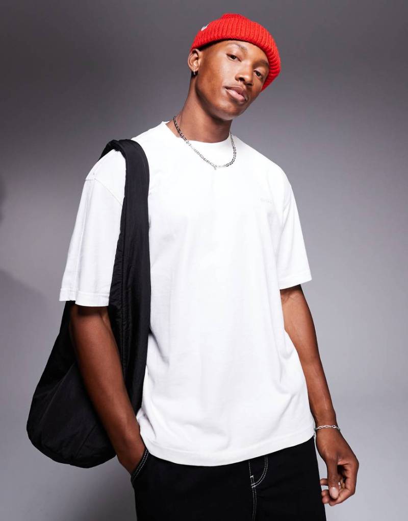 BOSS Orange - Locker geschnittenes T-Shirt in Weiß von BOSS Orange