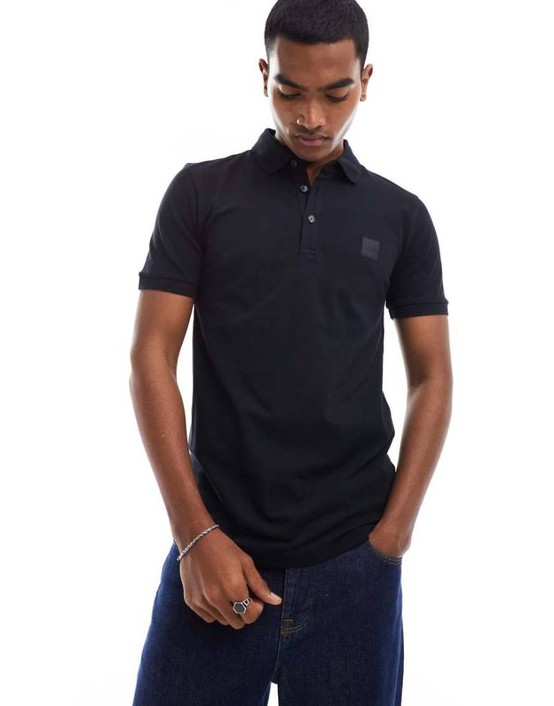 BOSS Orange - Passenger - Polohemd in Schwarz von BOSS Orange