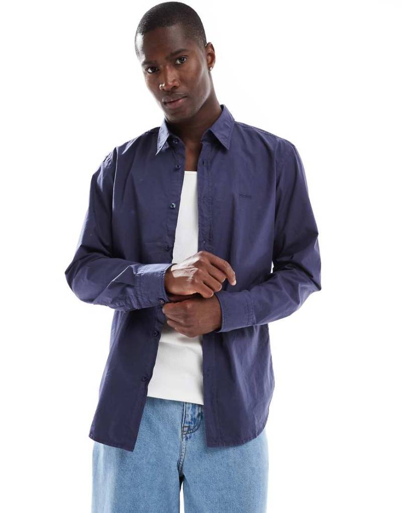 BOSS Orange - Relegant - Hemd in Marineblau von BOSS Orange