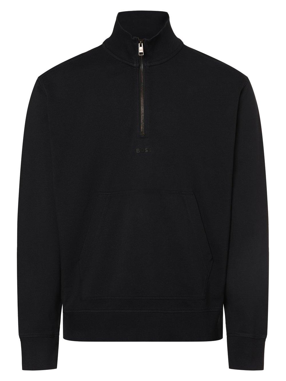 BOSS Orange Sweatshirt Herren Baumwolle, marine von BOSS Orange