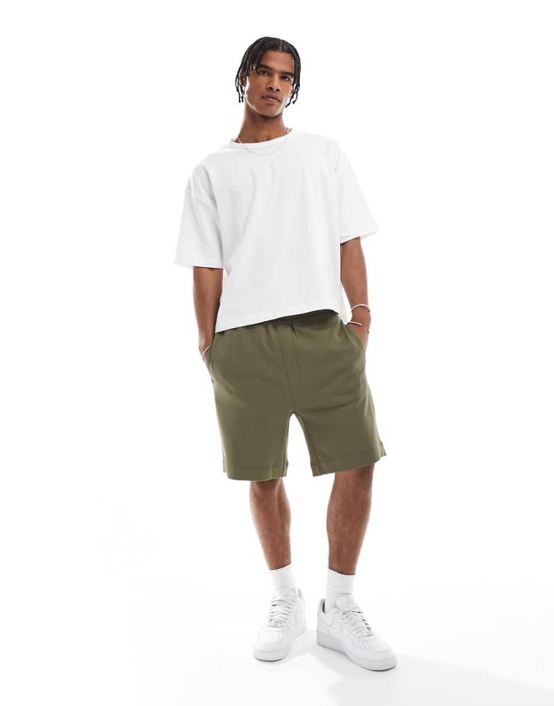 BOSS Orange - Sweatshorts in Grün von BOSS Orange