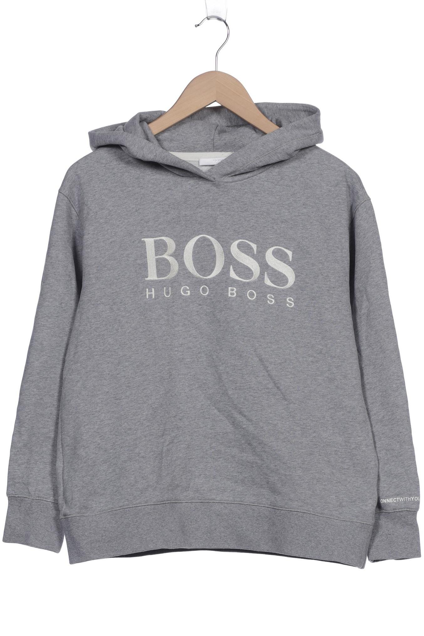 BOSS by Hugo Boss Damen Kapuzenpullover, grau von BOSS by Hugo Boss