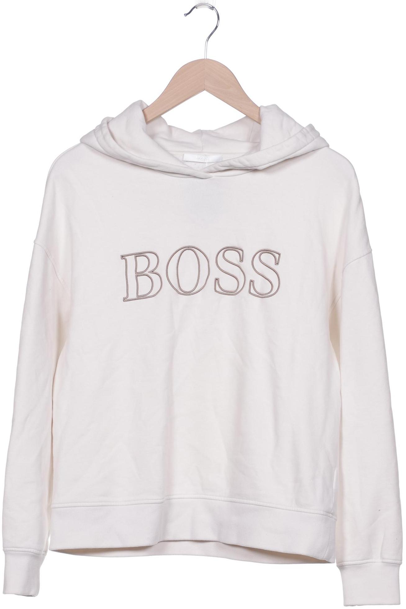 BOSS by Hugo Boss Damen Kapuzenpullover, weiß von BOSS by Hugo Boss